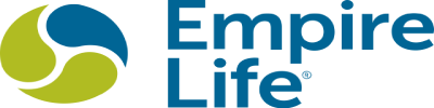 Empire Life logo with blue wave and text